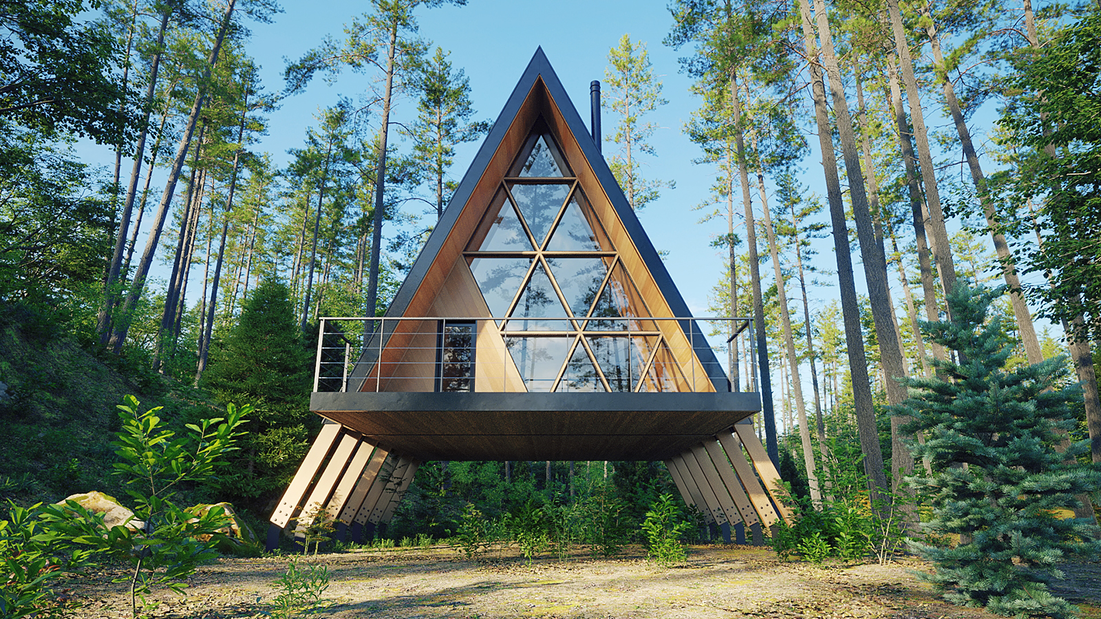 A-frame Cabin